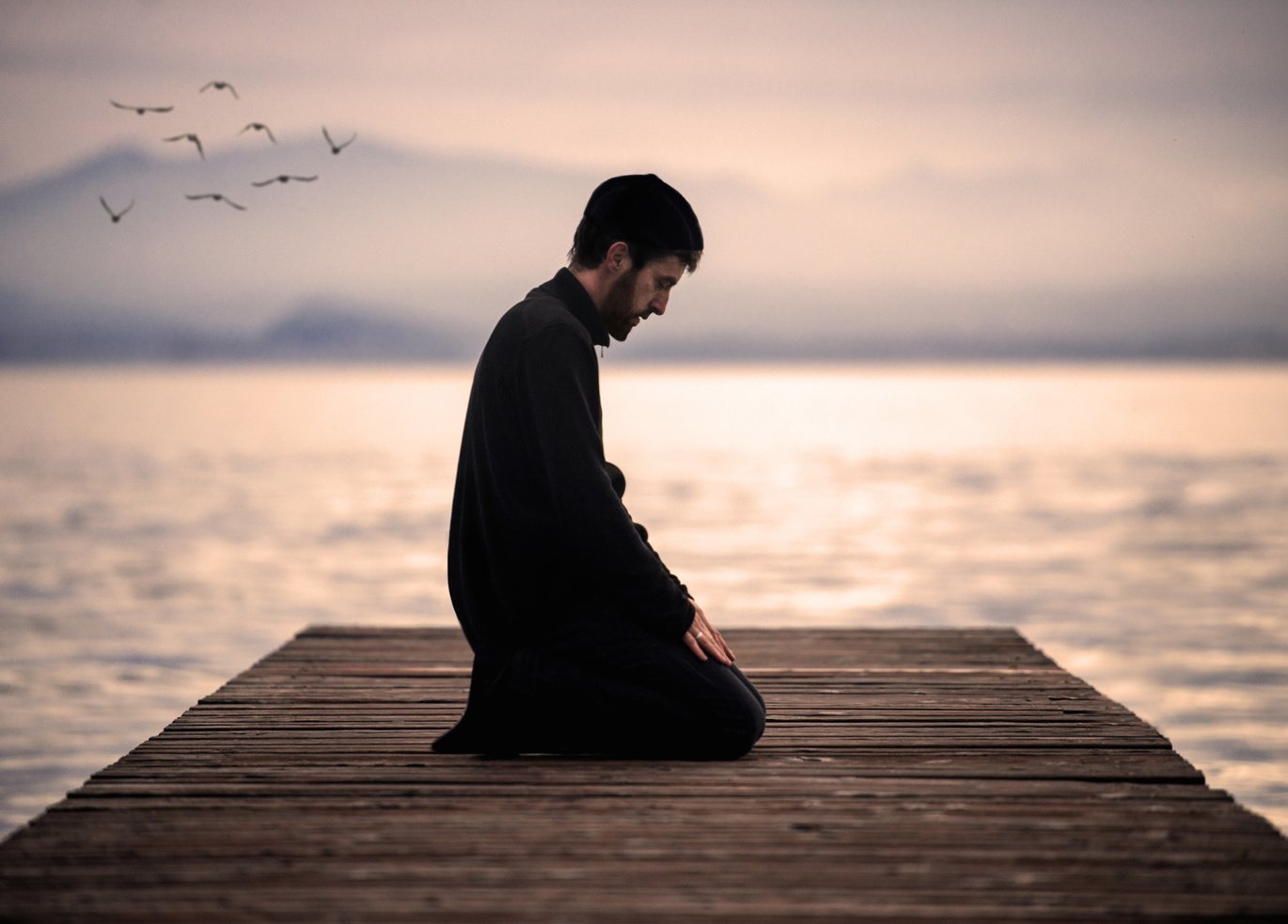 Muslim Man Praying