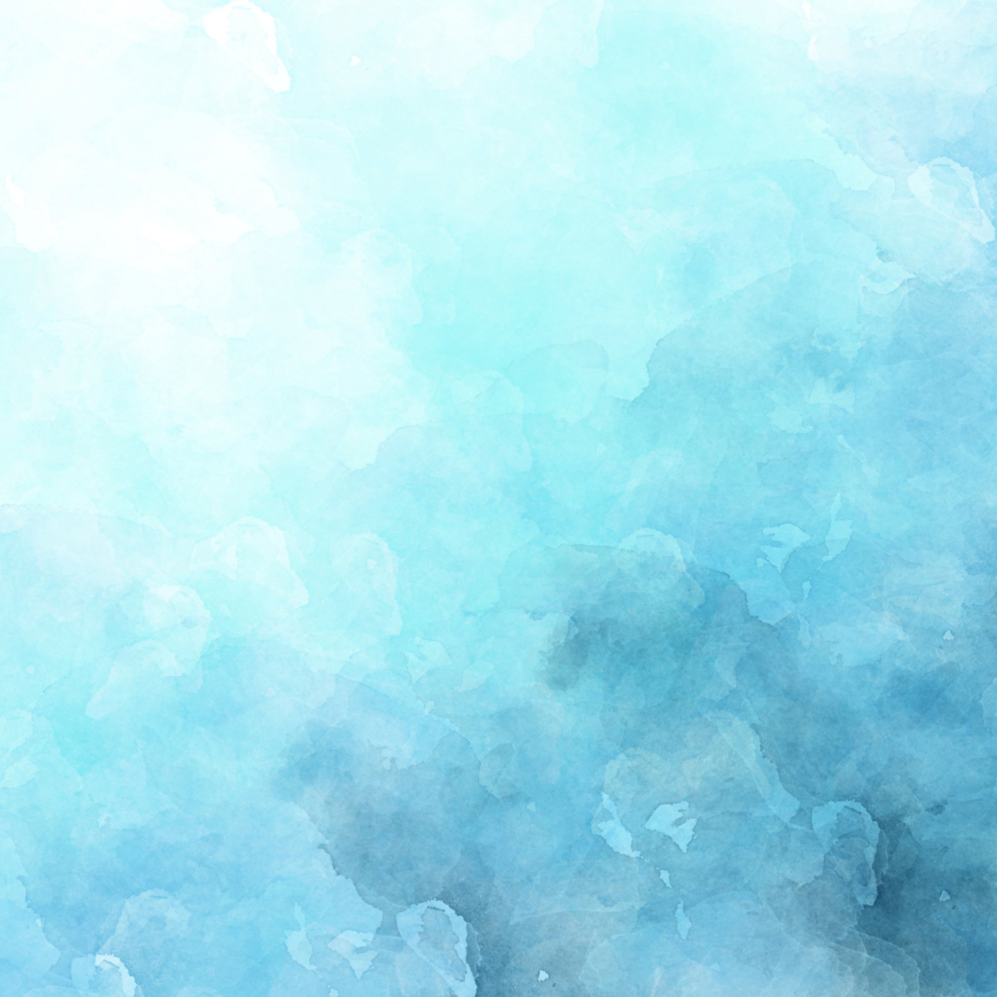 Soft Blue Watercolor Background